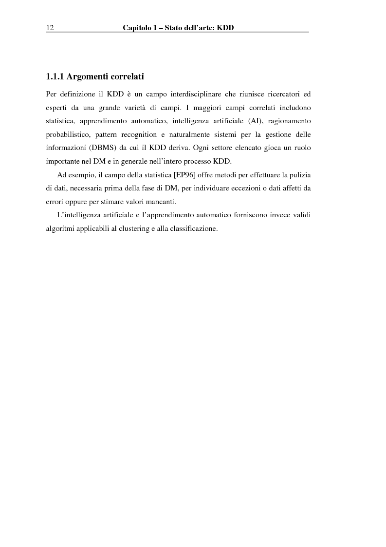 Anteprima della tesi: Implementazione di un Query Language per Knowledge Discovery, Pagina 12