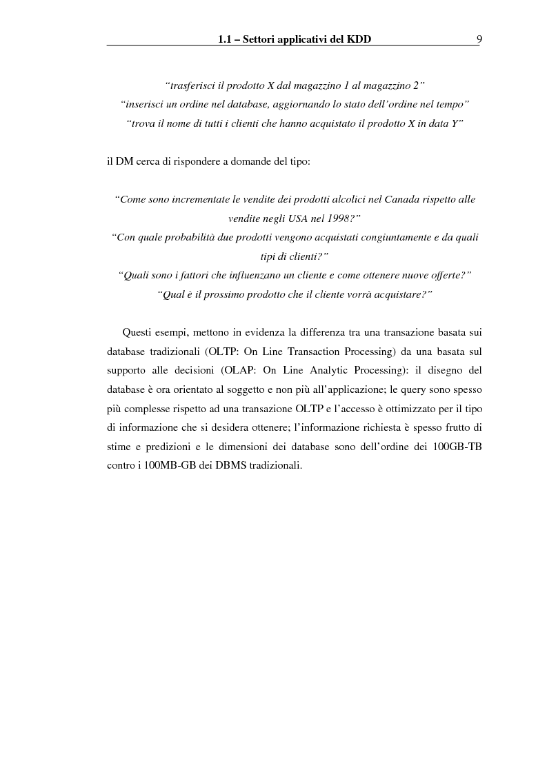 Anteprima della tesi: Implementazione di un Query Language per Knowledge Discovery, Pagina 9