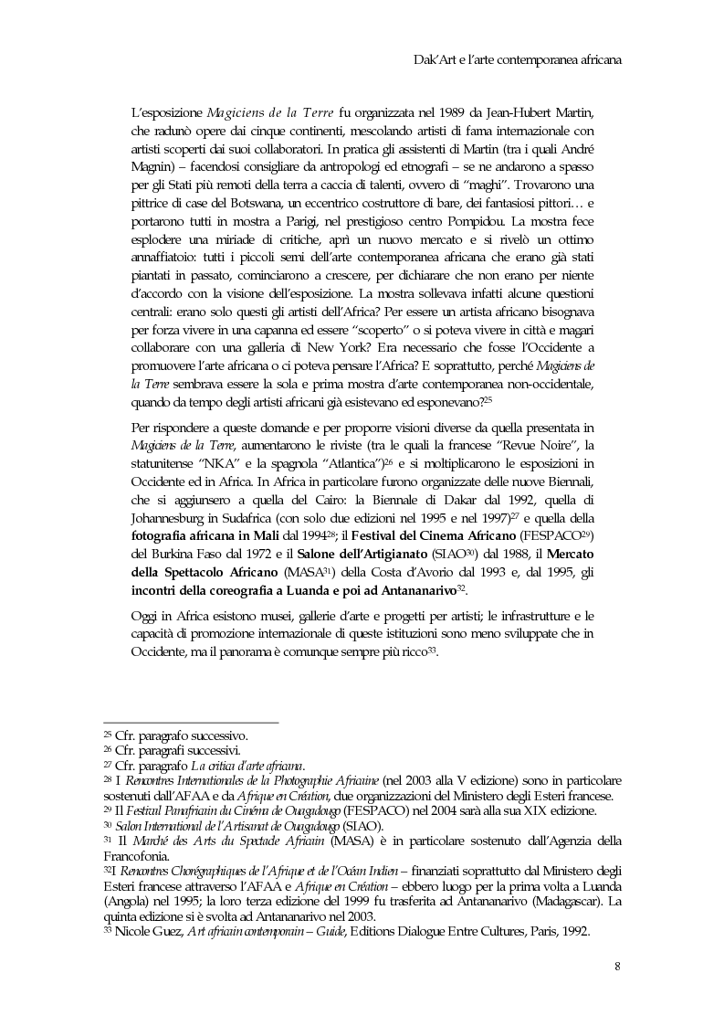 Anteprima della tesi: La Biennale di Dakar, Pagina 13