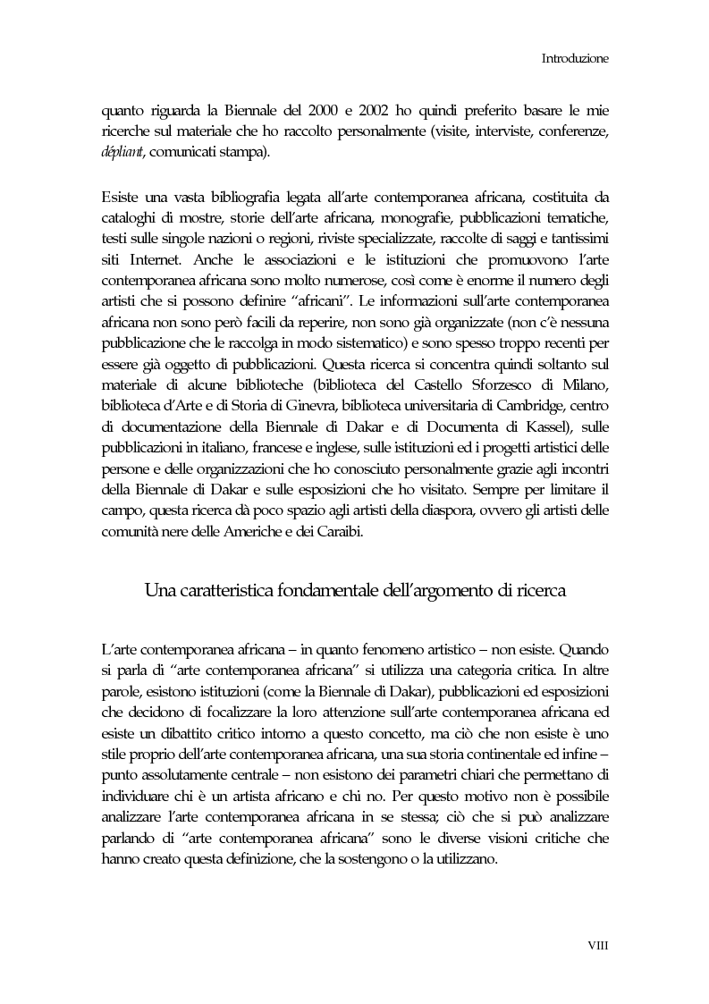 Anteprima della tesi: La Biennale di Dakar, Pagina 4