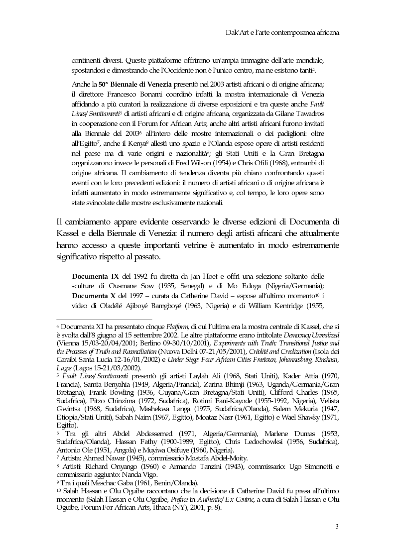 Anteprima della tesi: La Biennale di Dakar, Pagina 8