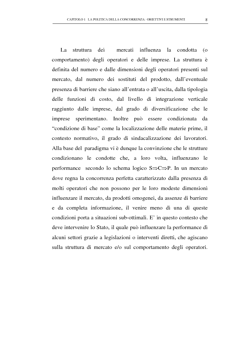 Anteprima della tesi: Il potere consultivo e di segnalazione dell'Autorità Garante della Concorrenza e del Mercato, Pagina 12