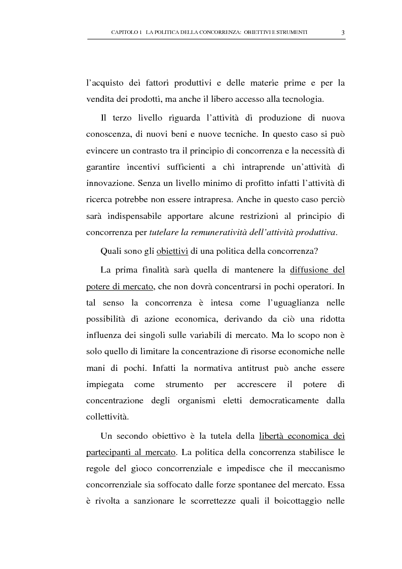 Anteprima della tesi: Il potere consultivo e di segnalazione dell'Autorità Garante della Concorrenza e del Mercato, Pagina 7