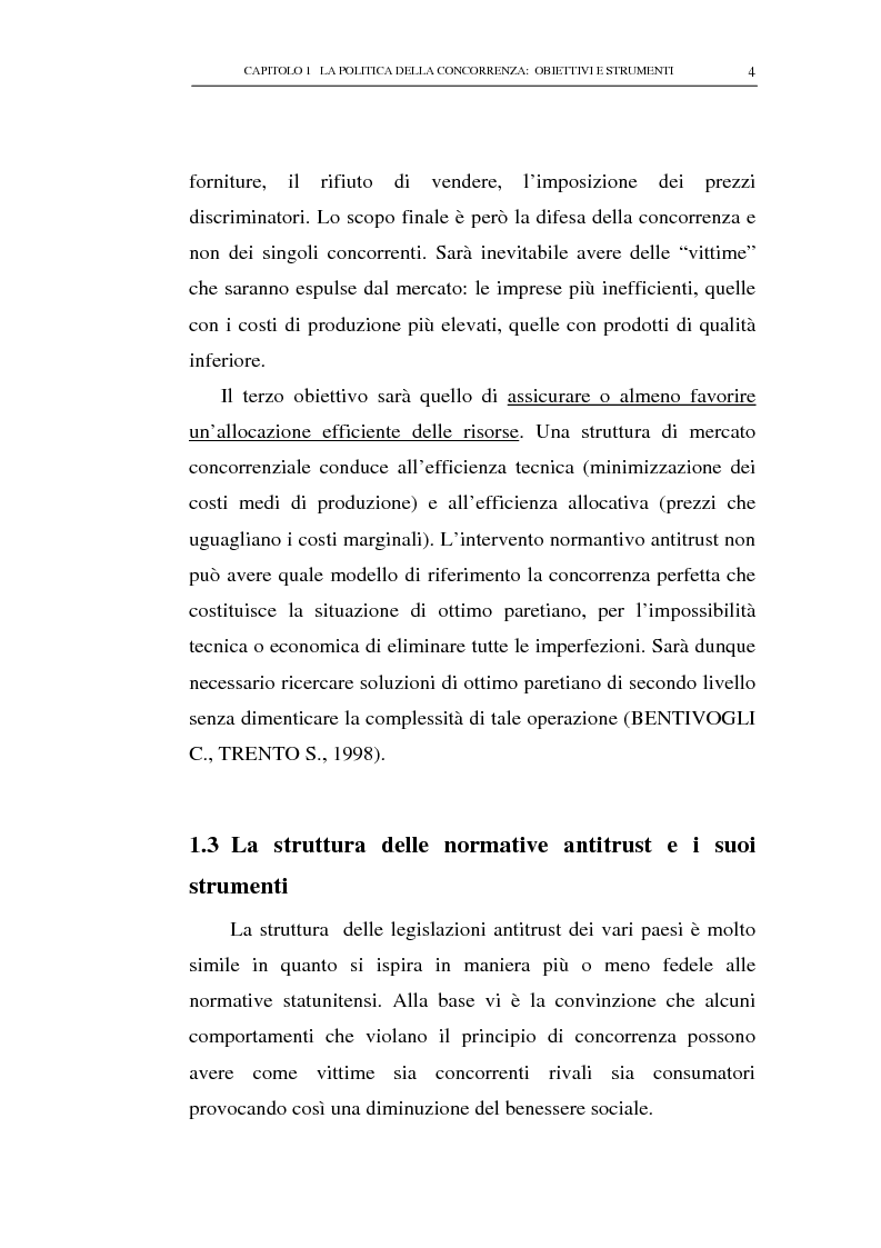 Anteprima della tesi: Il potere consultivo e di segnalazione dell'Autorità Garante della Concorrenza e del Mercato, Pagina 8