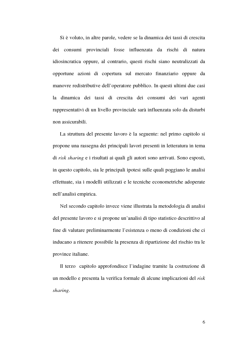 Anteprima della tesi: Ripartizione dei rischi fra le province italiane, Pagina 3
