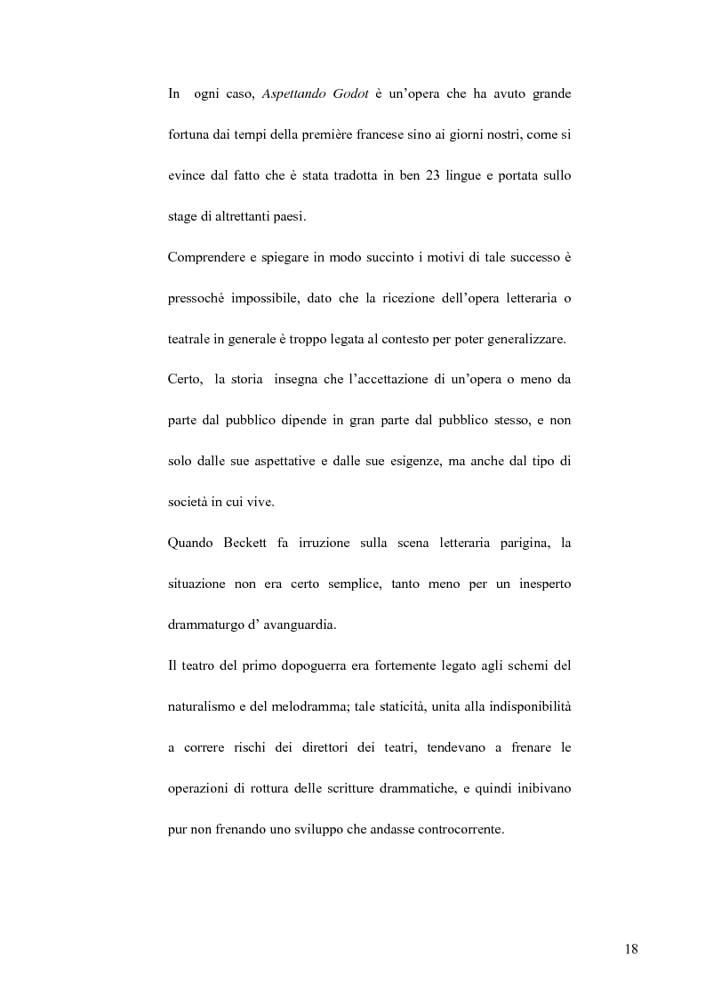 Anteprima della tesi: Il teatro di Samuel Beckett e Abe Kobo, Pagina 14
