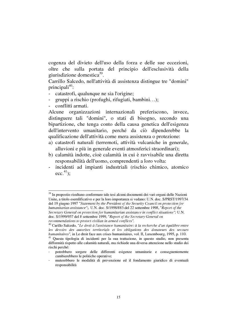 Anteprima della tesi: Diritto internazionale Umanitario - Assistenza e Protezione delle vittime dei conflitti armati, Pagina 15