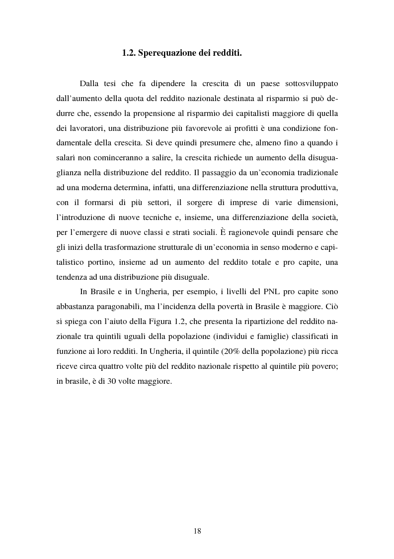 Anteprima della tesi: Trappola del sottosviluppo e ruolo delle organizzazioni internazionali, Pagina 13