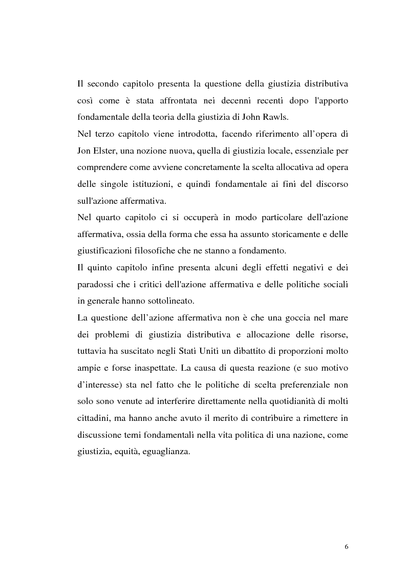Anteprima della tesi: Filosofie della giustizia e azione affermativa, Pagina 3