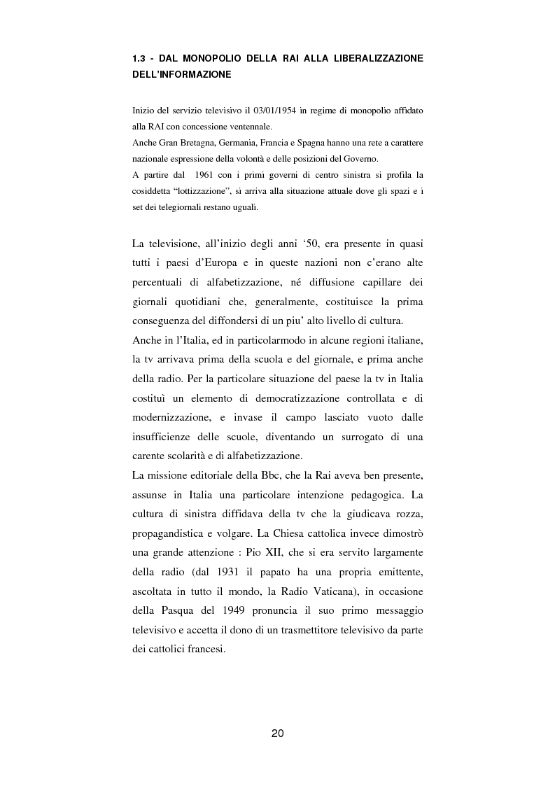 Anteprima della tesi: L'allestimento degli spazi destinati alla comunicazione: progetto di un nuovo set e redazione di un telegiornale: il tg5, Pagina 13