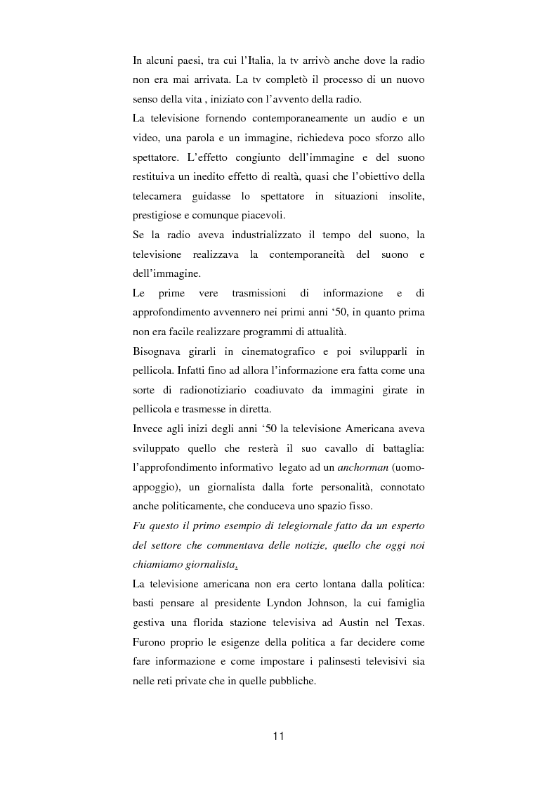 Anteprima della tesi: L'allestimento degli spazi destinati alla comunicazione: progetto di un nuovo set e redazione di un telegiornale: il tg5, Pagina 4