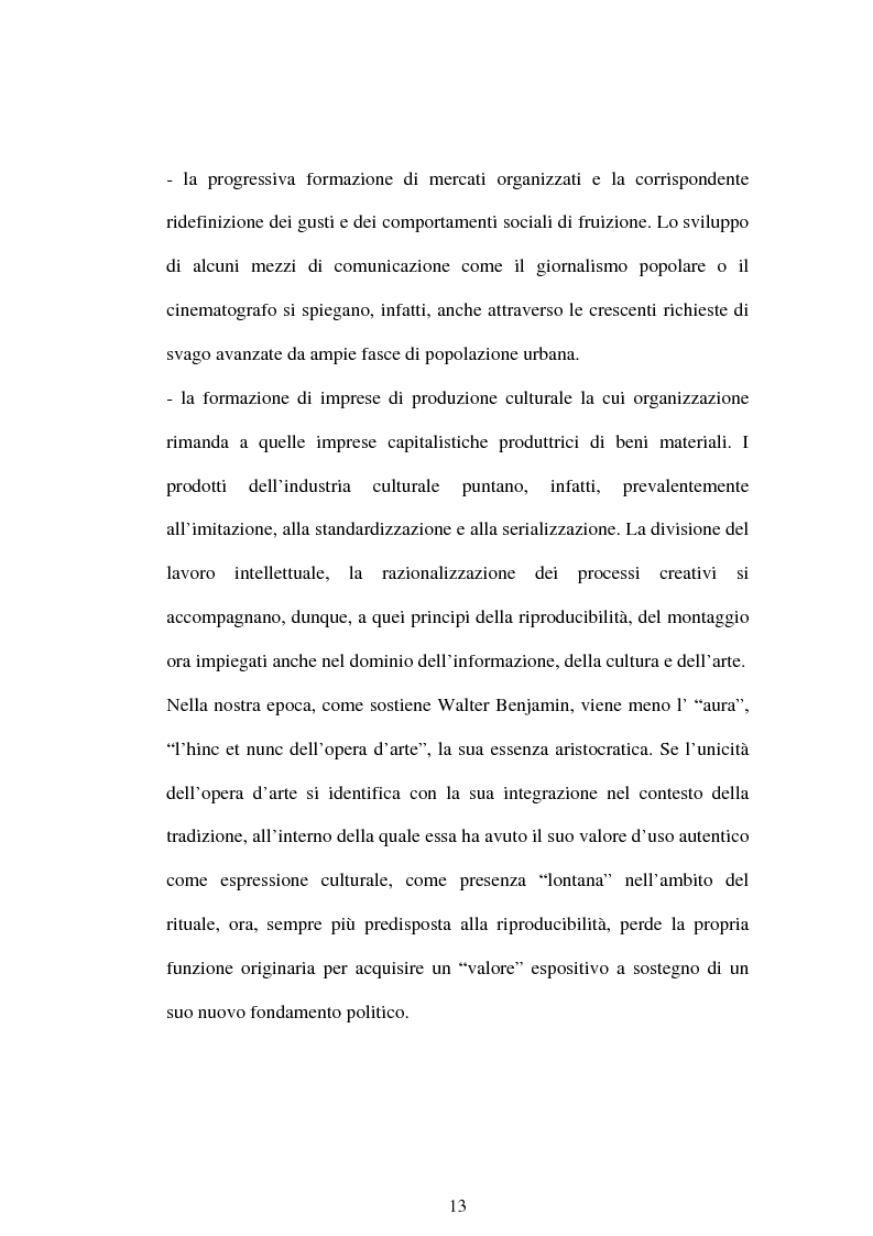 Anteprima della tesi: La comunicazione ''nel pallone''. Il calcio come motore del successo mediale., Pagina 13