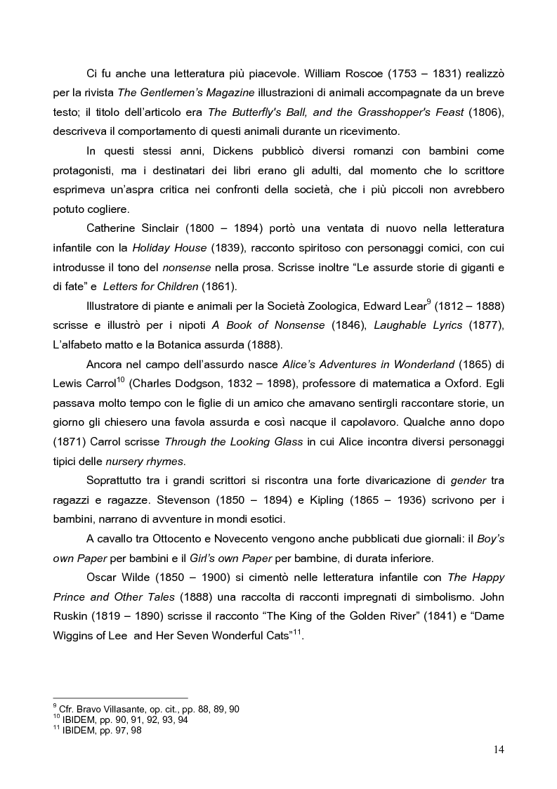 Anteprima della tesi: Peter Pan, il bambino che non voleva crescere: dalla letteratura al cinema, Pagina 11