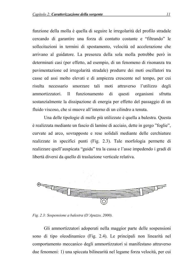 Anteprima della tesi: Vibrazioni prodotte da infrastrutture di trasporto in fase di costruzione e di esercizio, Pagina 11