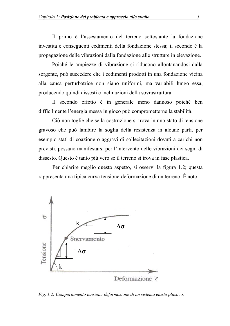Anteprima della tesi: Vibrazioni prodotte da infrastrutture di trasporto in fase di costruzione e di esercizio, Pagina 3