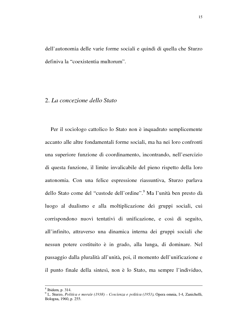 Anteprima della tesi: Progetti di regionalismo in Italia alla vigilia dell'avvento del fascismo. La posizione del Partito Popolare Italiano., Pagina 10