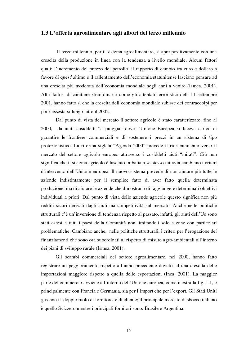 Anteprima della tesi: Significati assegnati dai consumatori ai prodotti alimentari tipici. Il caso di due Presìdi Sloow Food della Sicilia., Pagina 13