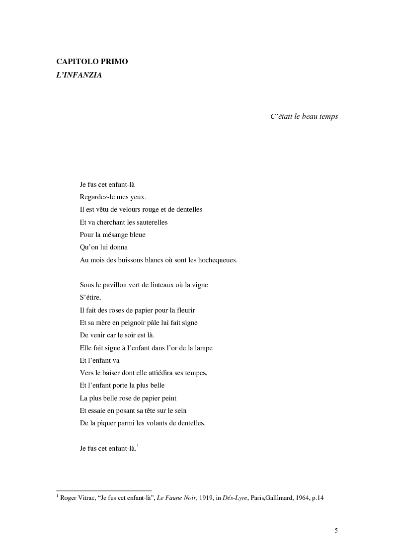 Anteprima della tesi: La mistica nuda della scena. Roger Vitrac: un uomo di teatro, Pagina 5
