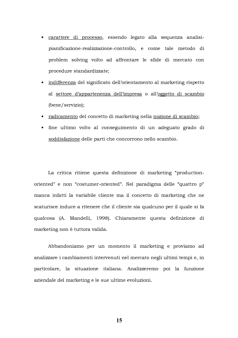 Anteprima della tesi: Tecnologie Informatiche e Internet Marketing, Pagina 11
