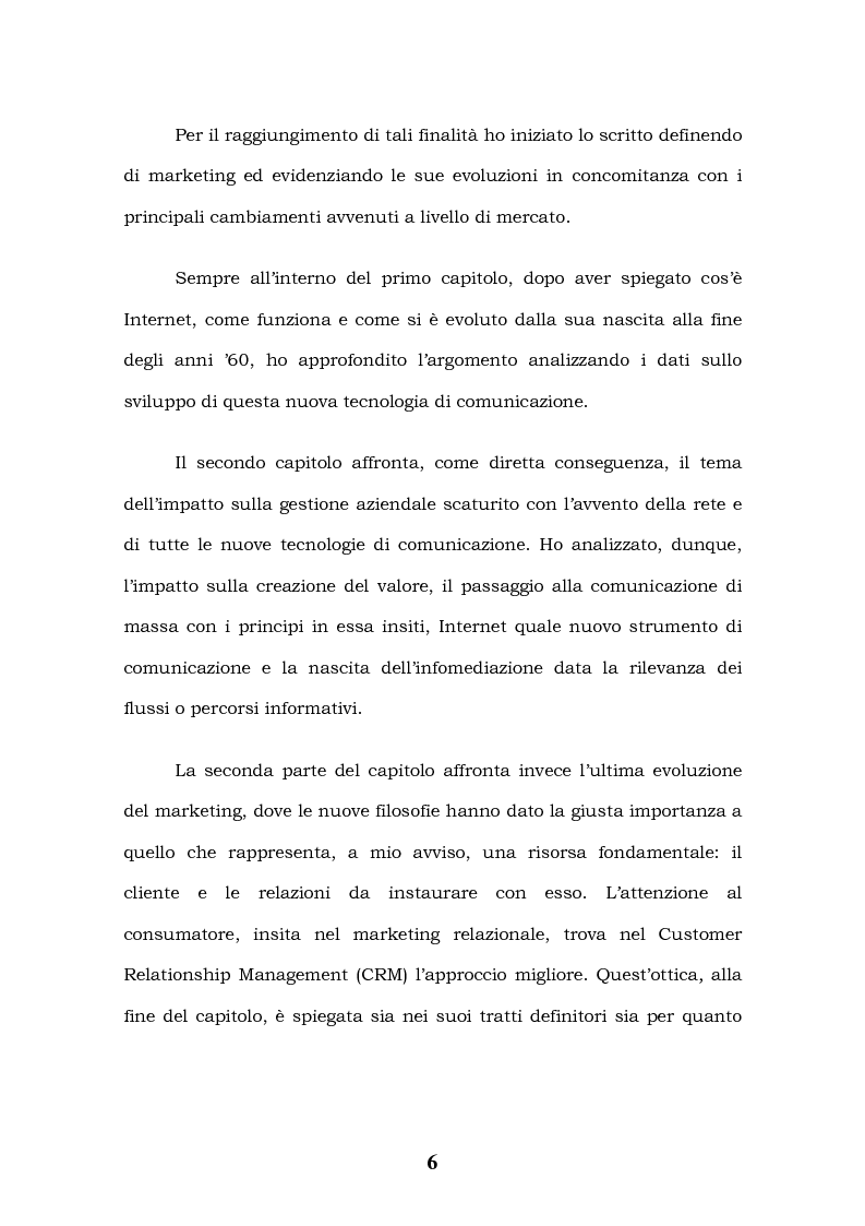 Anteprima della tesi: Tecnologie Informatiche e Internet Marketing, Pagina 2