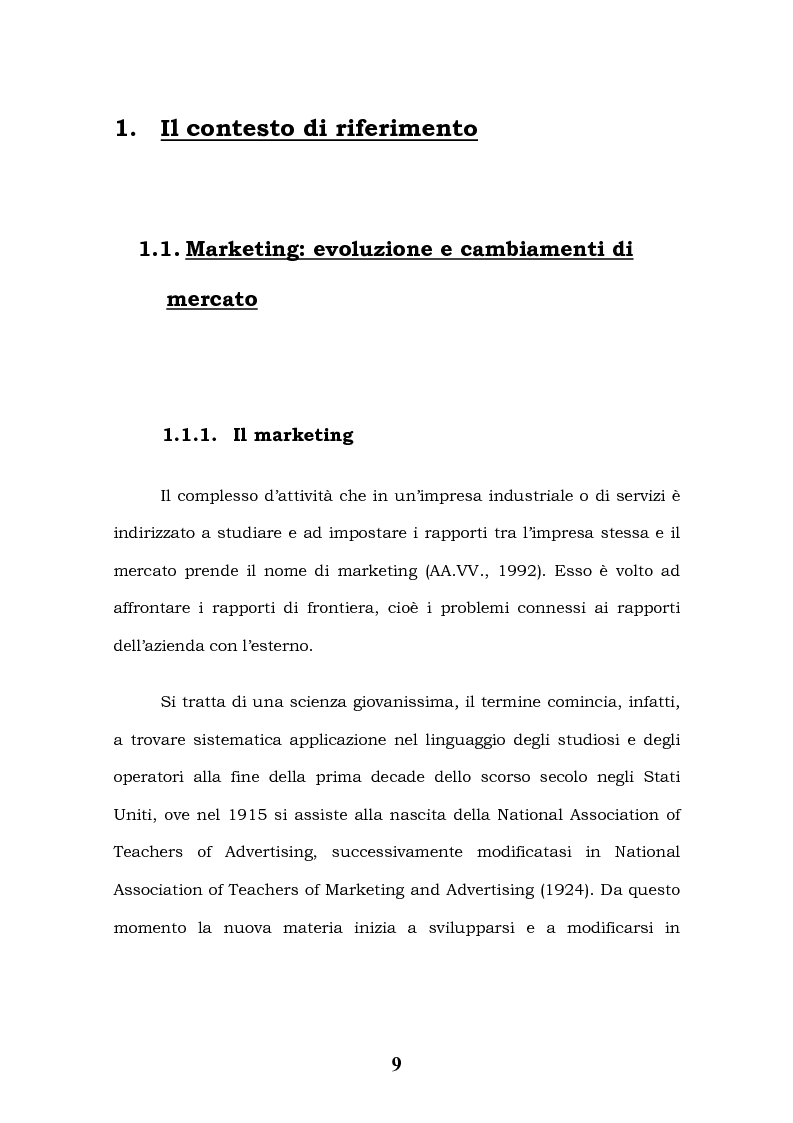 Anteprima della tesi: Tecnologie Informatiche e Internet Marketing, Pagina 5