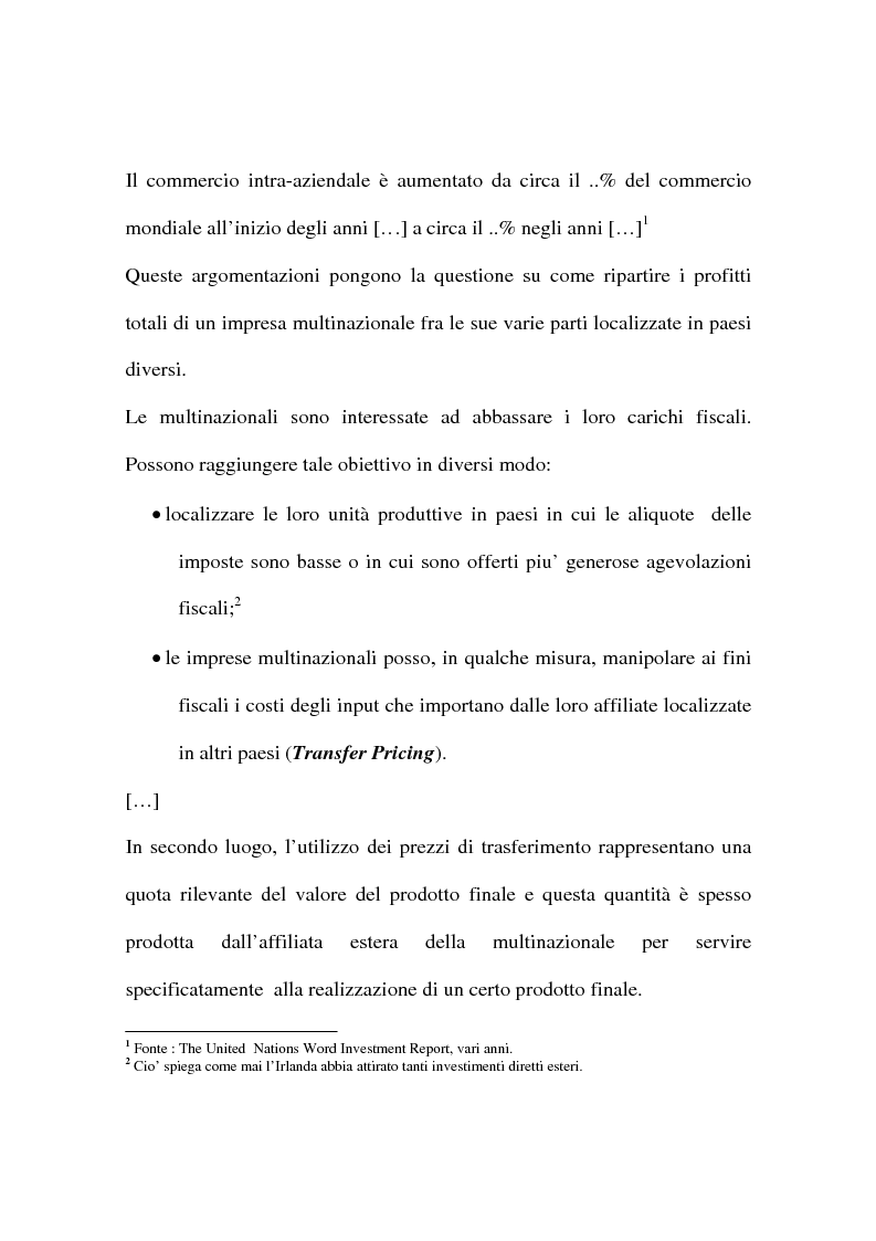 Anteprima della tesi: La concorrenza e la collaborazione fiscale (UE e OCSE), Pagina 3