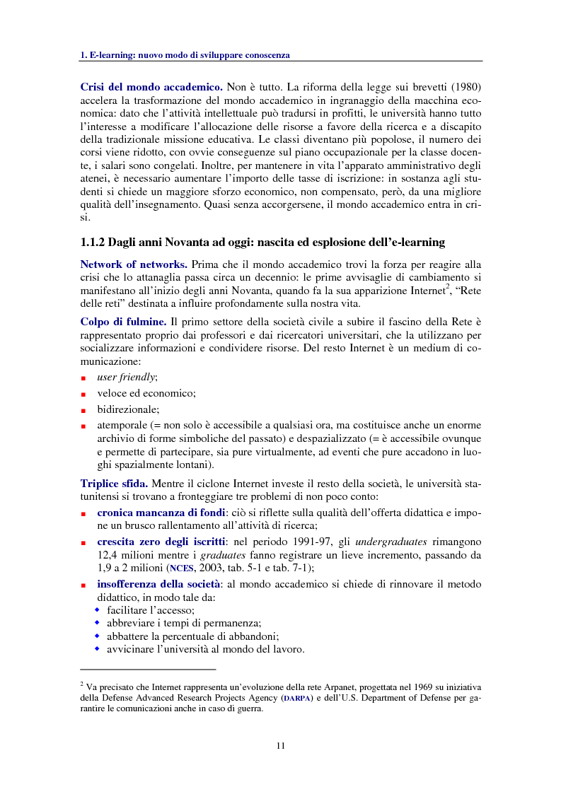 Anteprima della tesi: Socializzare la conoscenza: il progetto OpenCourseWare del MIT, Pagina 3