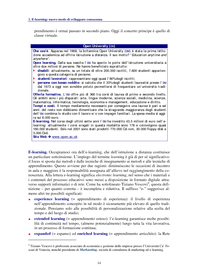 Anteprima della tesi: Socializzare la conoscenza: il progetto OpenCourseWare del MIT, Pagina 6