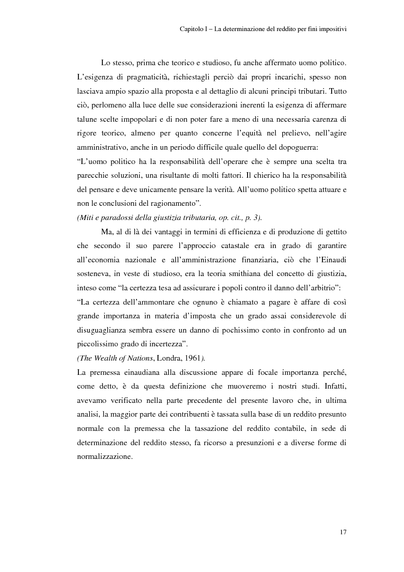 Anteprima della tesi: Gli studi di settore: un trade-off tra semplicità amministrativa ed equità del prelievo, Pagina 13