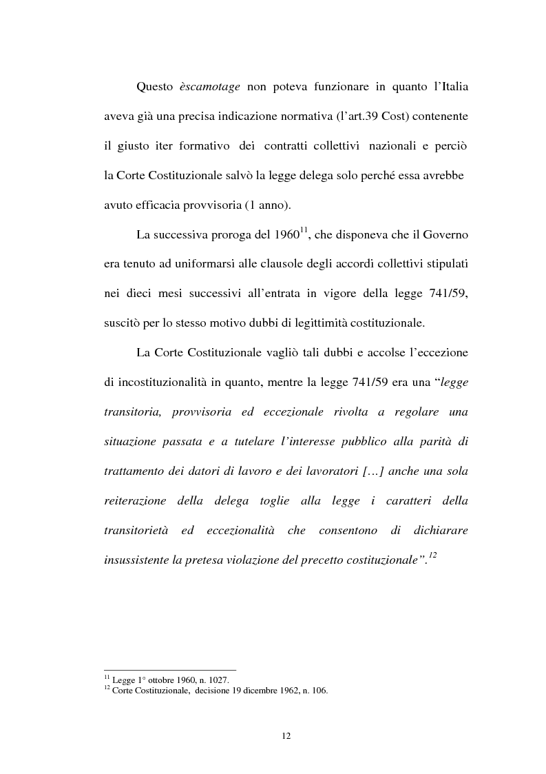 Anteprima della tesi: La flessibilità ed il contratto collettivo nazionale bancari, Pagina 12