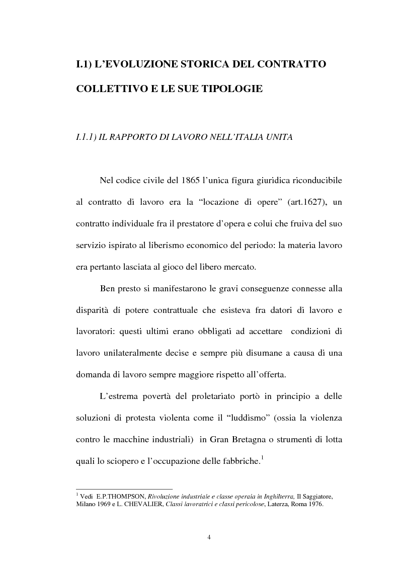 Anteprima della tesi: La flessibilità ed il contratto collettivo nazionale bancari, Pagina 4
