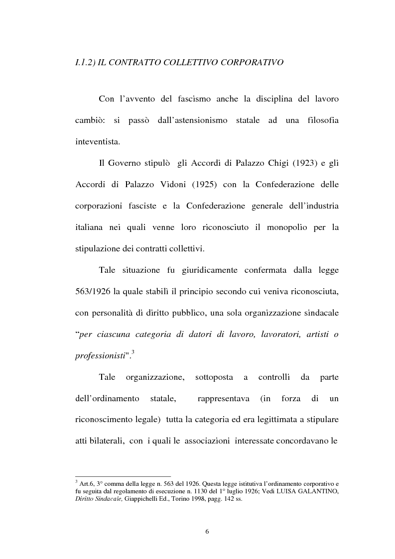 Anteprima della tesi: La flessibilità ed il contratto collettivo nazionale bancari, Pagina 6