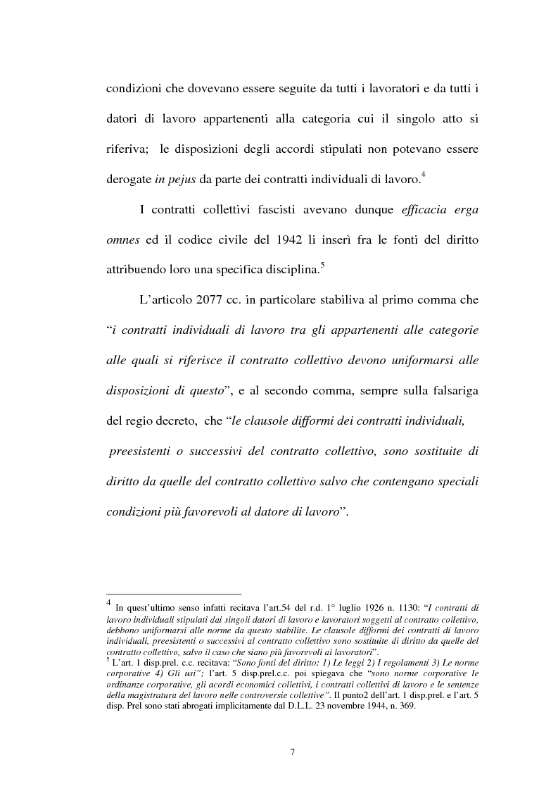 Anteprima della tesi: La flessibilità ed il contratto collettivo nazionale bancari, Pagina 7