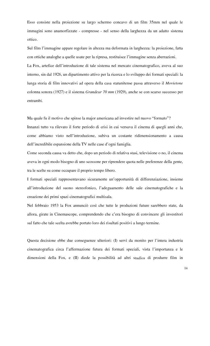 Anteprima della tesi: Il settore cinematografico large format. Il caso Imax., Pagina 14