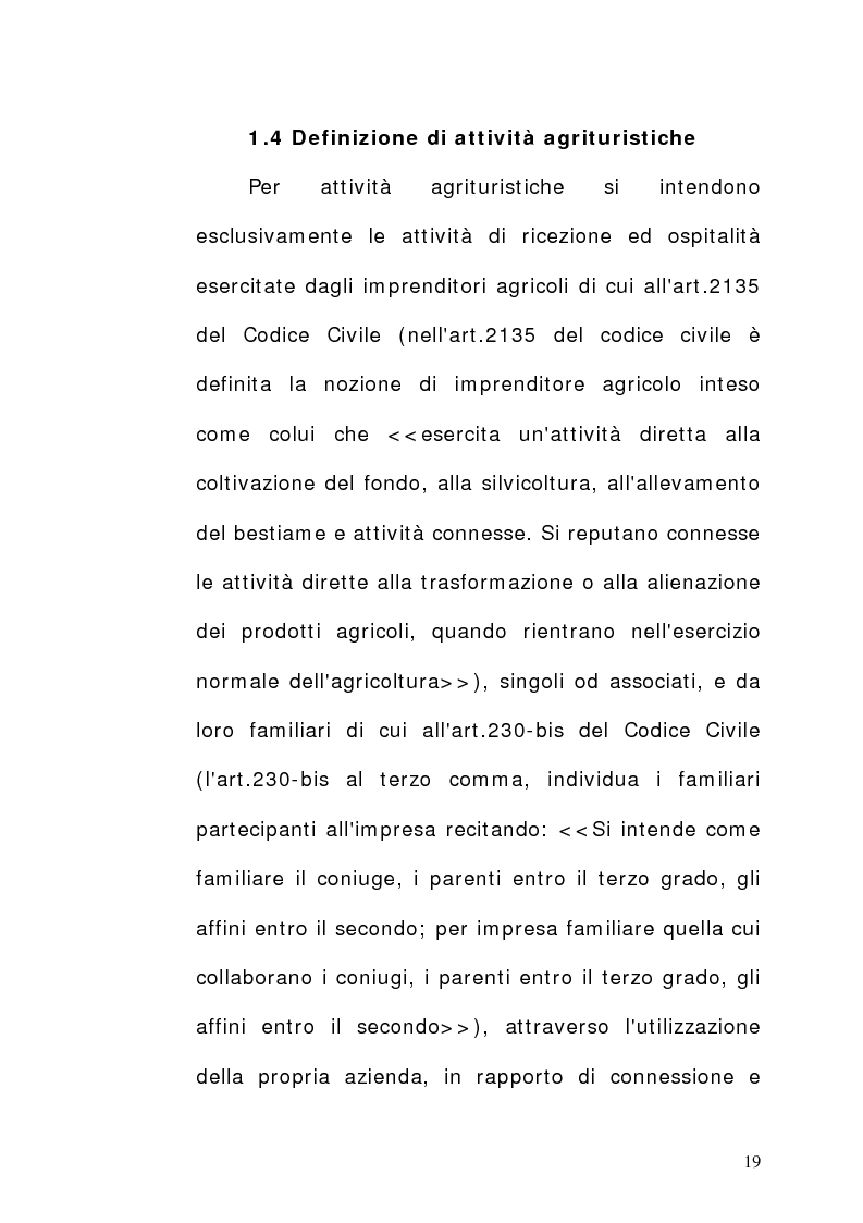 Anteprima della tesi: Aziende agrituristiche venatorie: aspetti economici, organizzativi e prospettive di sviluppo nell'ottica di destagionalizzazione., Pagina 14