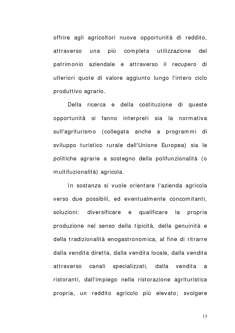 Anteprima della tesi: Aziende agrituristiche venatorie: aspetti economici, organizzativi e prospettive di sviluppo nell'ottica di destagionalizzazione., Pagina 8