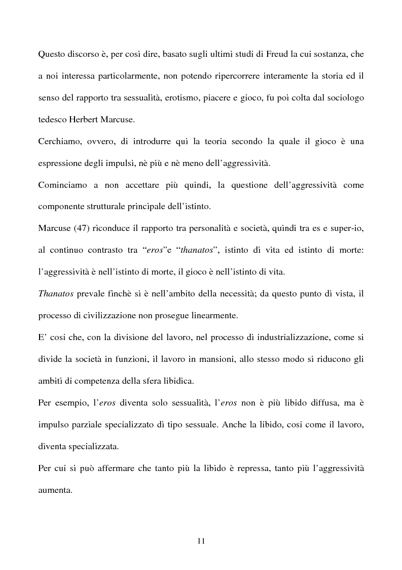Anteprima della tesi: ''I significati del Calcio''. Sport, società e tifosi, con particolare riferimento alla vicenda cosentina., Pagina 11