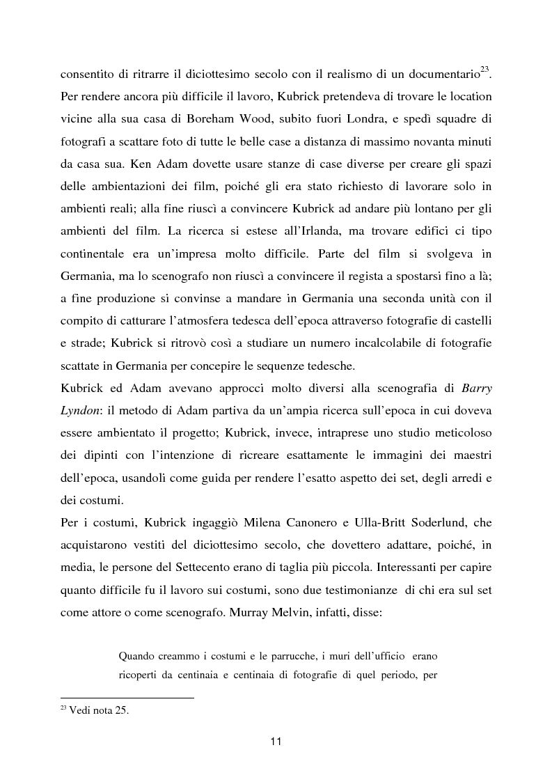 Anteprima della tesi: Barry Lyndon tra letteratura e cinema, Pagina 11