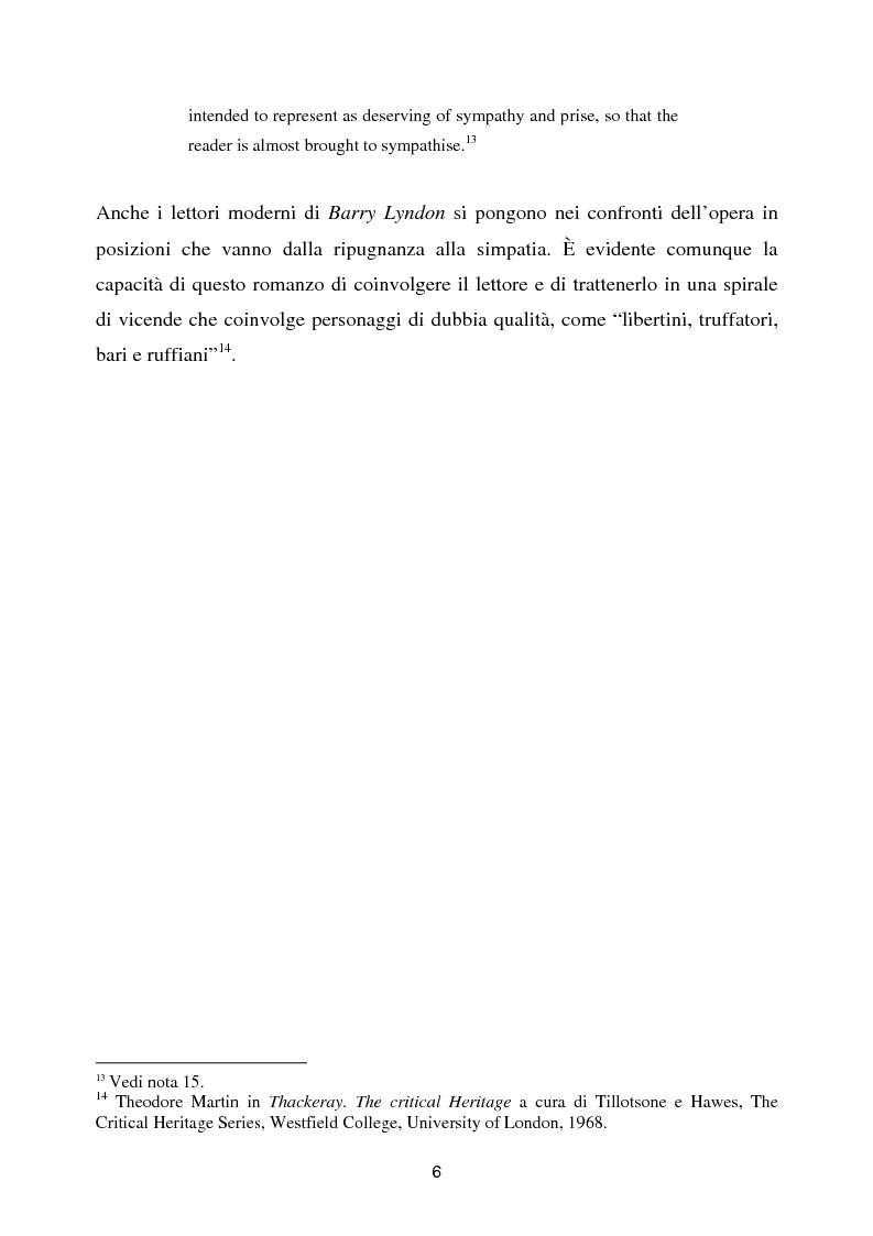 Anteprima della tesi: Barry Lyndon tra letteratura e cinema, Pagina 6