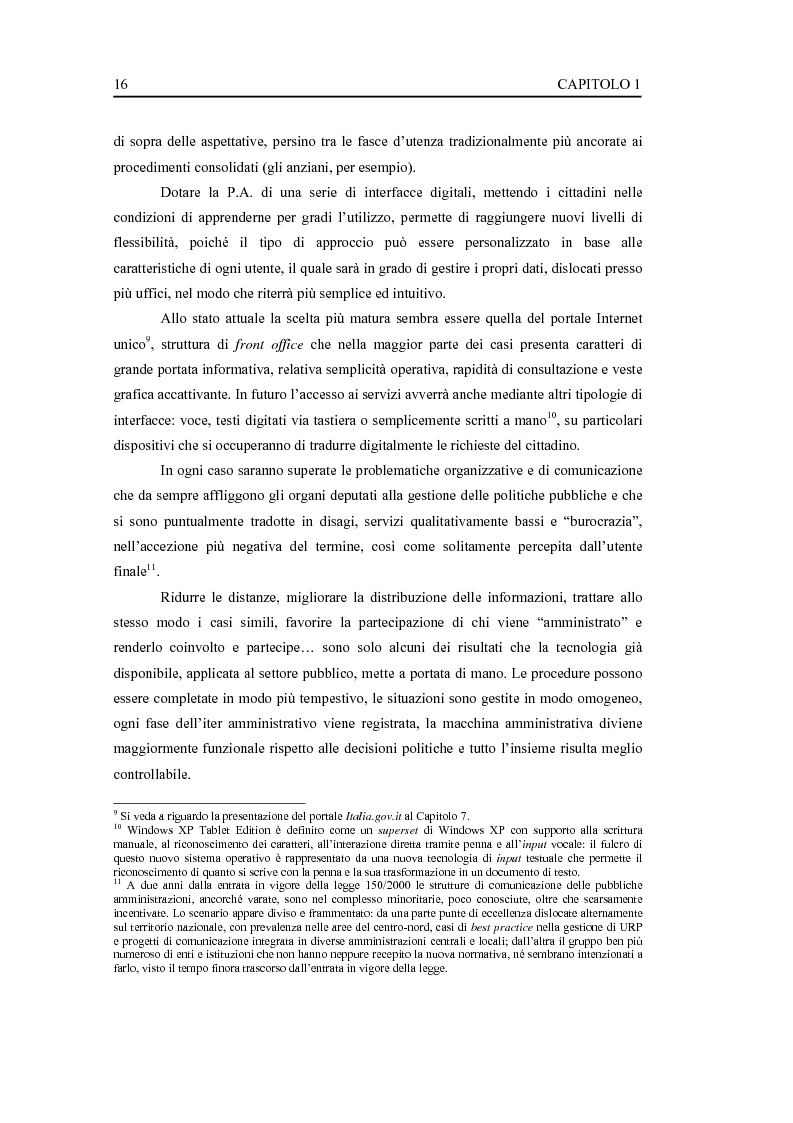 Anteprima della tesi: L'interfaccia digitale della Pubblica Amministrazione, Pagina 10