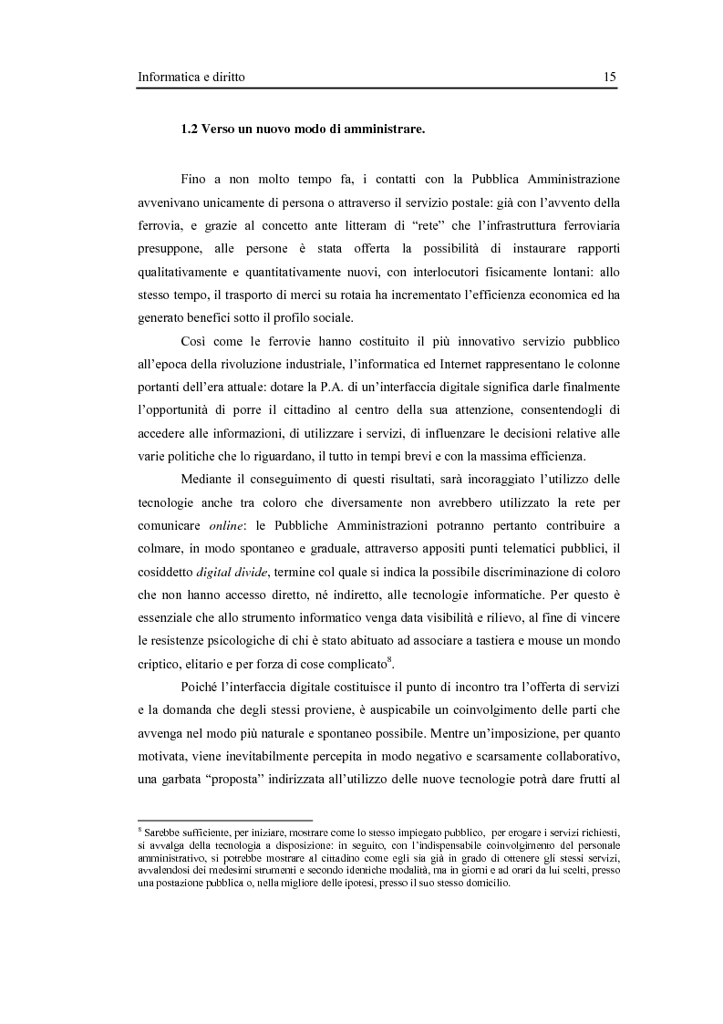Anteprima della tesi: L'interfaccia digitale della Pubblica Amministrazione, Pagina 9
