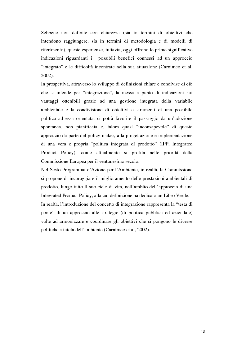 Anteprima della tesi: Strumenti di ecodesign per le piccole-medie imprese, Pagina 12