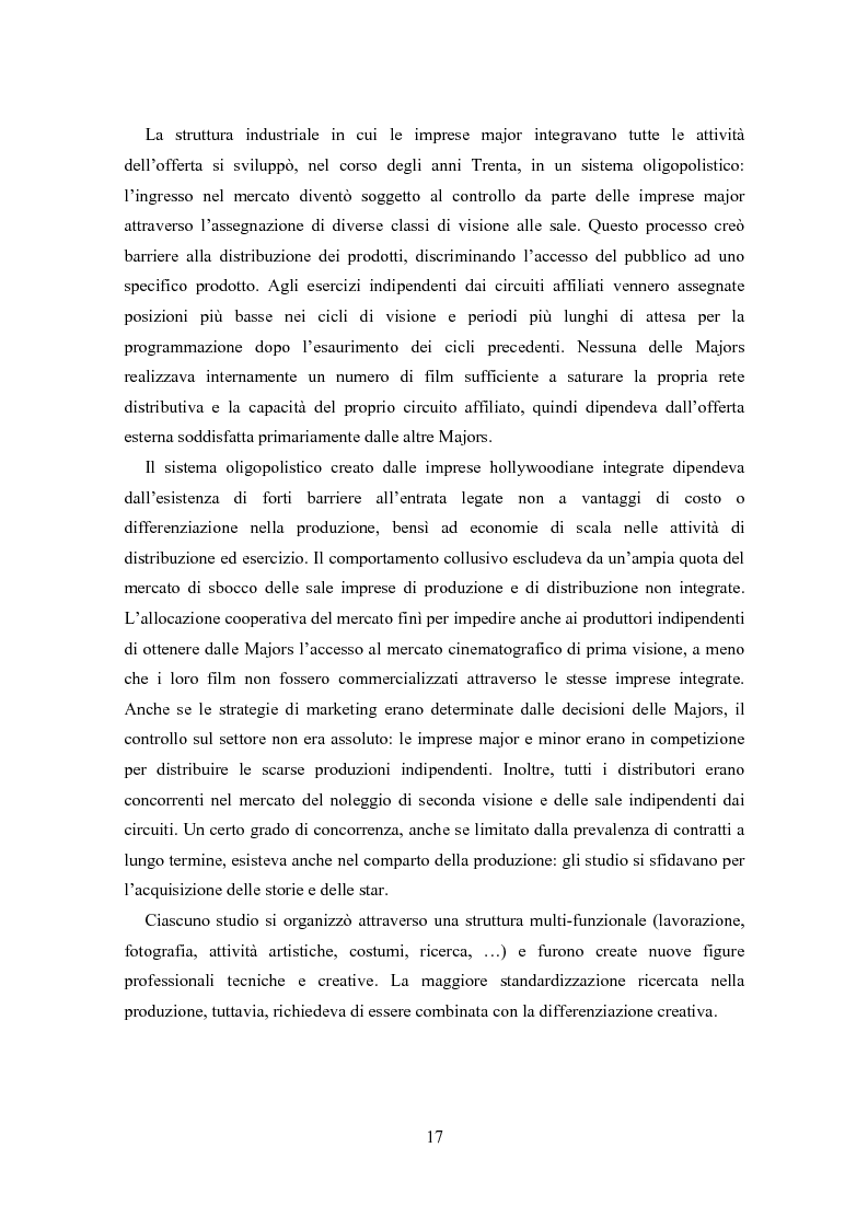 Anteprima della tesi: La distribuzione nell'industria cinematografica, Pagina 14
