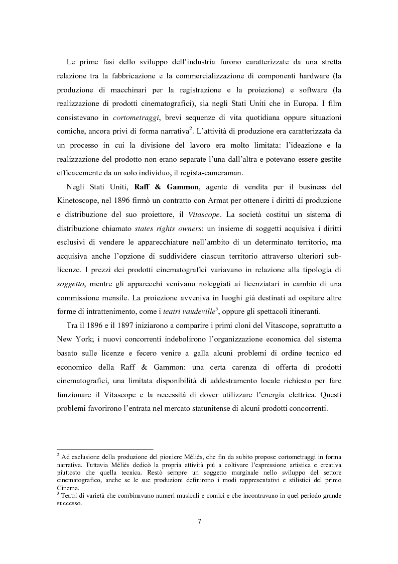 Anteprima della tesi: La distribuzione nell'industria cinematografica, Pagina 4
