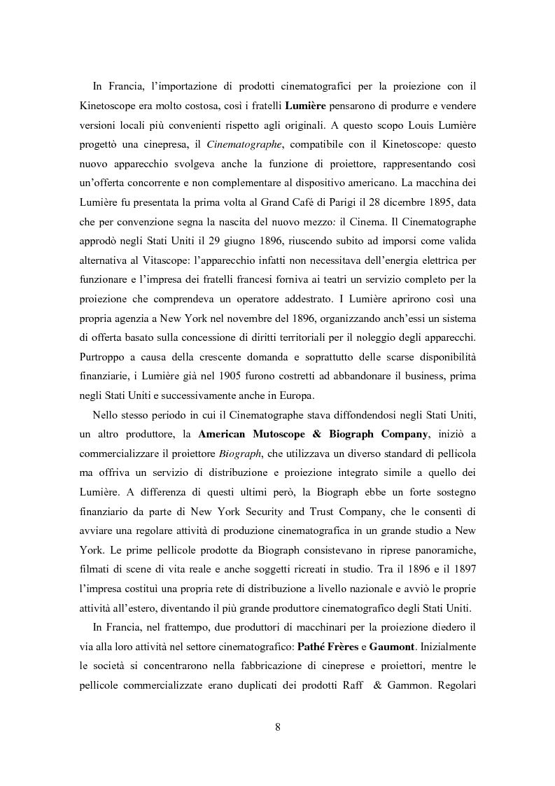 Anteprima della tesi: La distribuzione nell'industria cinematografica, Pagina 5