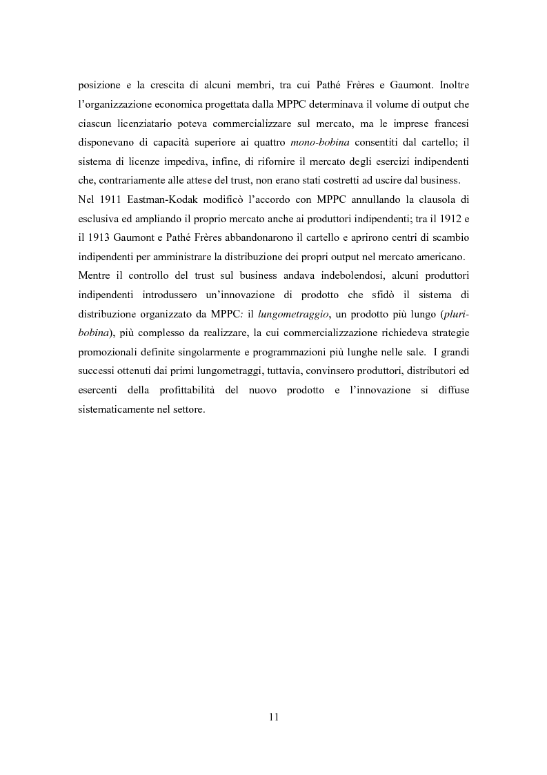 Anteprima della tesi: La distribuzione nell'industria cinematografica, Pagina 8