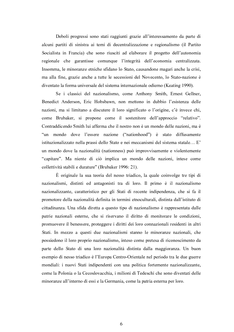 Anteprima della tesi: Macropolitiche per la gestione della diversità etnica. il caso dei Rom nella Repubblica Ceca., Pagina 9