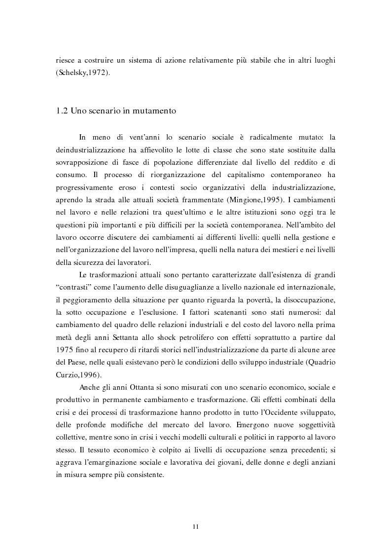 Anteprima della tesi: La flessibilizzazione del mercato del lavoro. Il lavoro interinale., Pagina 8