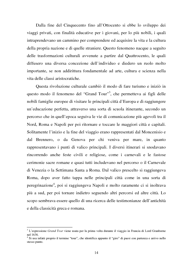 Anteprima della tesi: Il turismo culturale nelle città d'arte. Il caso di Trento, Pagina 11