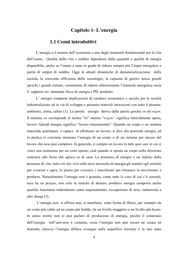 Anteprima della tesi: Il ciclo elettronucleare nello scenario energetico mondiale. Stato dell'arte e dinamiche evolutive, Pagina 3